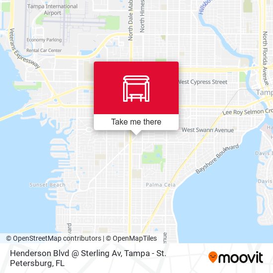 Mapa de Henderson Blvd @ Sterling Av