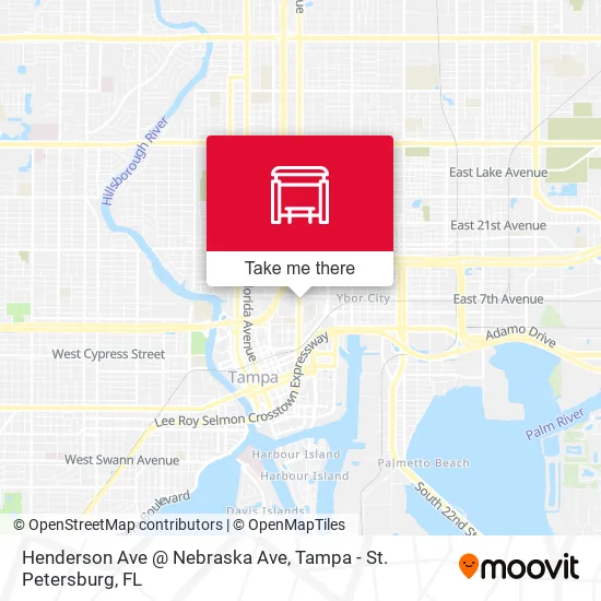 Mapa de Henderson Ave @ Nebraska Ave