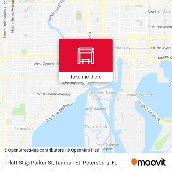 Mapa de Platt St @ Parker St