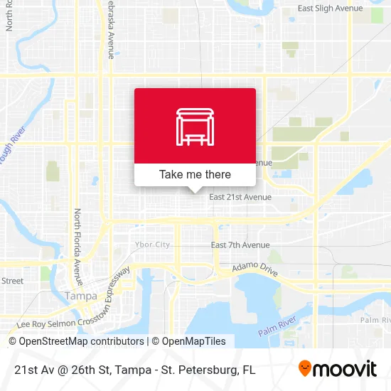 21st Av @ 26th St map