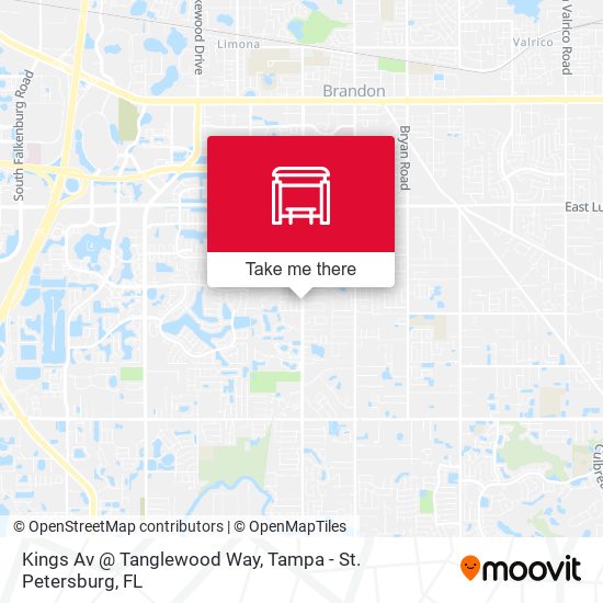 Mapa de Kings Av @ Tanglewood Way
