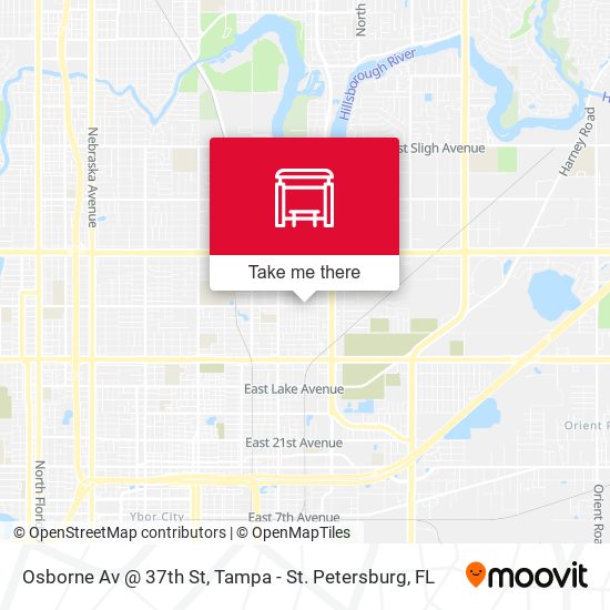 Mapa de Osborne Av @ 37th St