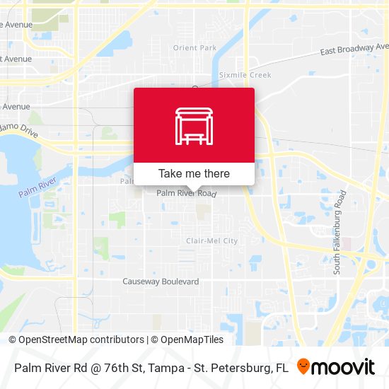 Mapa de Palm River Rd @ 76th St