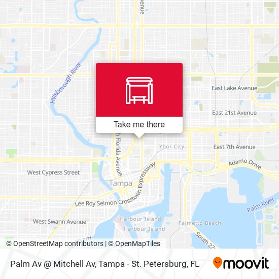 Palm Av @ Mitchell Av map