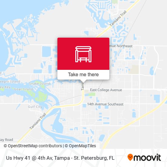 Mapa de Us Hwy 41 @ 4th Av