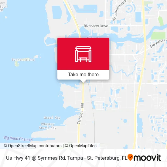 Us Hwy 41 @ Symmes Rd map