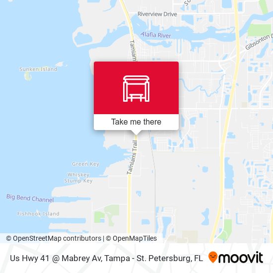Mapa de Us Hwy 41 @ Mabrey Av