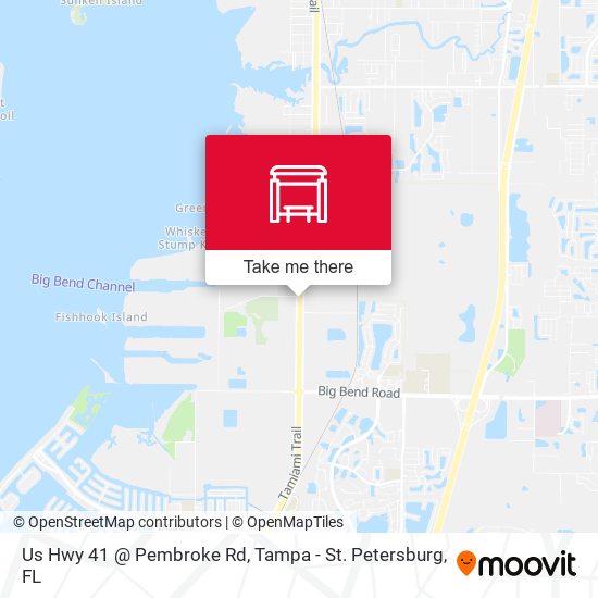 Us Hwy 41 @ Pembroke Rd map