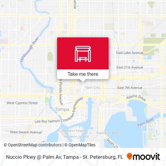 Nuccio Pkwy @ Palm Av map