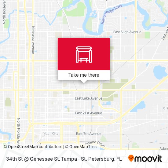 Mapa de 34th St @ Genessee St