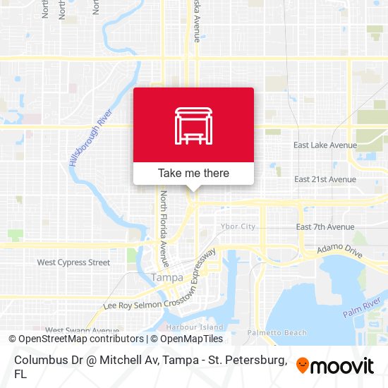 Columbus Dr @ Mitchell Av map
