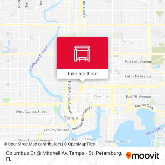 Columbus Dr @ Mitchell Av map