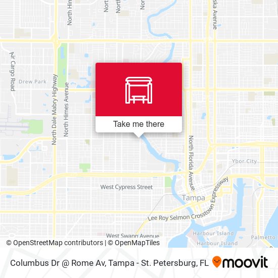 Columbus Dr @ Rome Av map