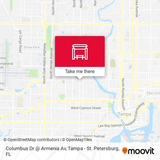 Columbus Dr @ Armenia Av map