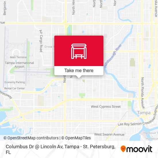 Columbus Dr @ Lincoln Av map