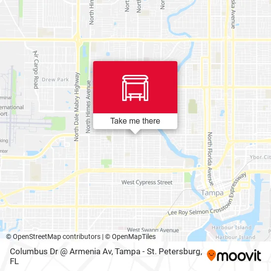Columbus Dr @ Armenia Av map