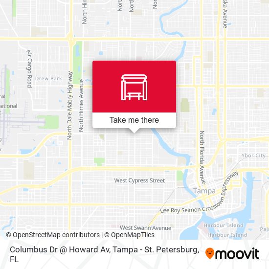Columbus Dr @ Howard Av map