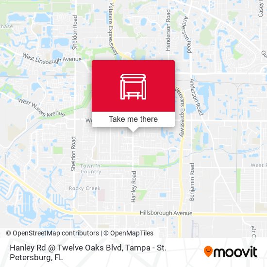 Mapa de Hanley Rd @ Twelve Oaks Blvd