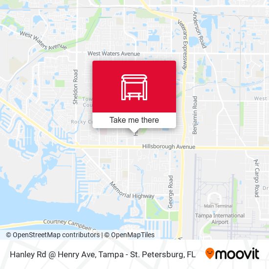 Hanley Rd @ Henry Ave map