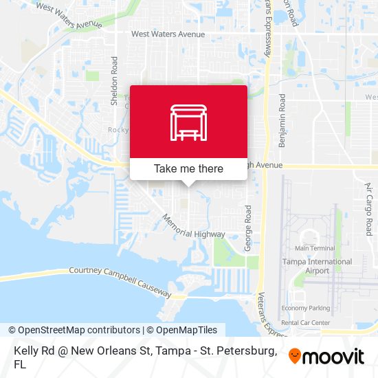 Mapa de Kelly Rd @ New Orleans St