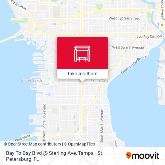 Bay To Bay Blvd @ Sterling Ave map