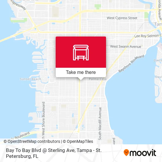 Bay To Bay Blvd @ Sterling Ave map