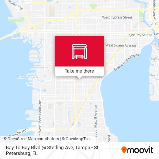 Bay To Bay Blvd @ Sterling Ave map