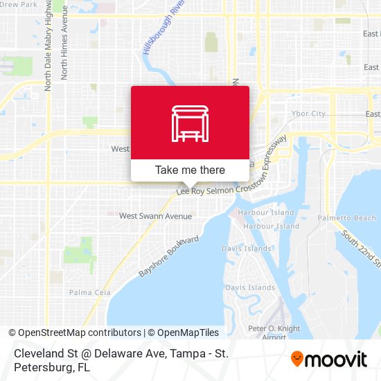 Mapa de Cleveland St @ Delaware Ave