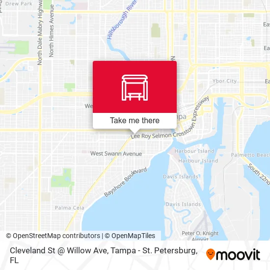 Cleveland St @ Willow Ave map