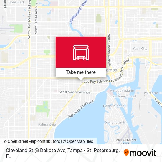 Mapa de Cleveland St @ Dakota Ave