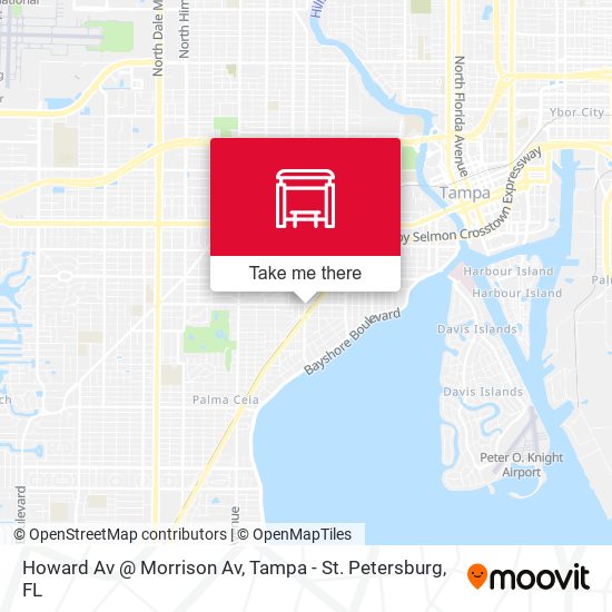 Howard Av @ Morrison Av map