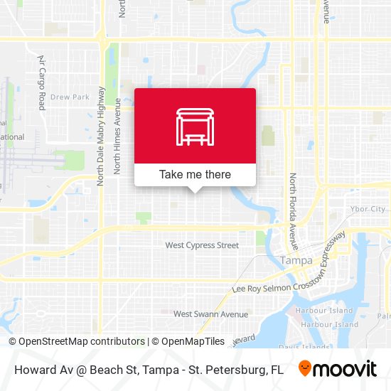 Howard Av @ Beach St map