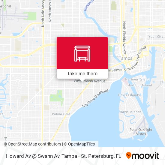 Howard Av @ Swann Av map