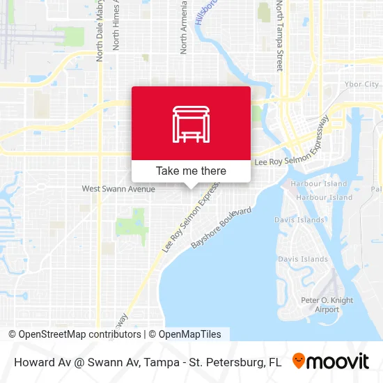 Howard Av @ Swann Av map