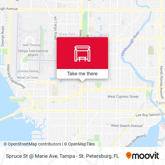 Mapa de Spruce St @ Marie Ave