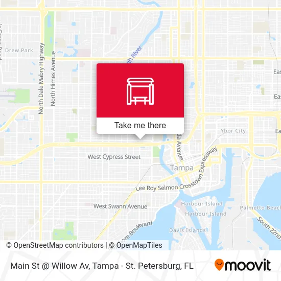 Main St @ Willow Av map