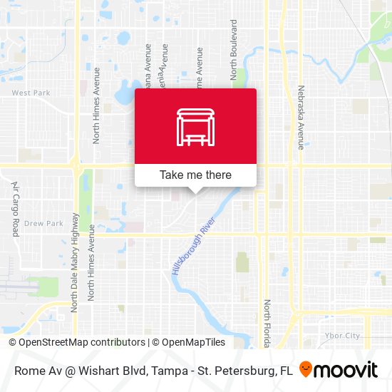 Rome Av @ Wishart Blvd map