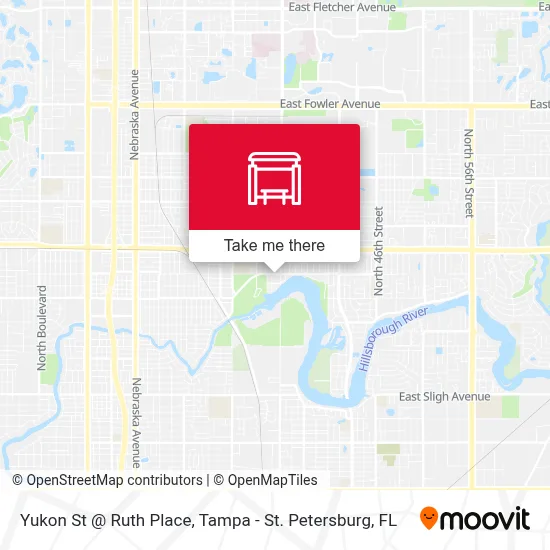 Yukon St @ Ruth Place map
