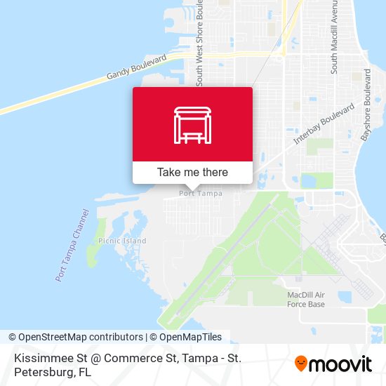 Mapa de Kissimmee St @ Commerce St