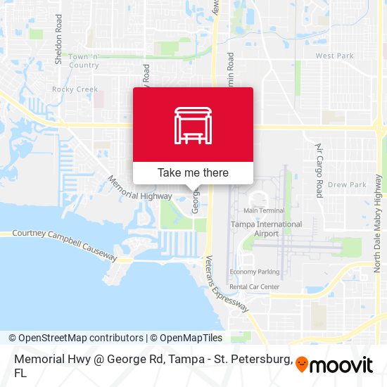 Memorial Hwy @ George Rd map