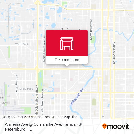 Armenia Ave @ Comanche Ave map