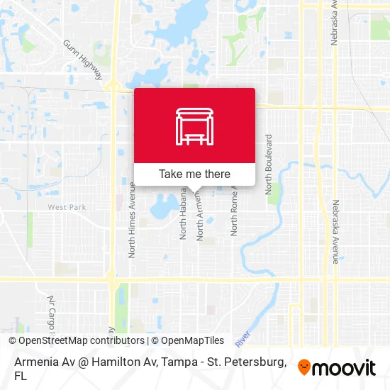 Armenia Av @ Hamilton Av map