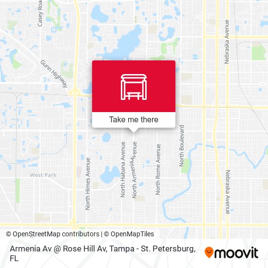 Armenia Av @ Rose Hill Av map