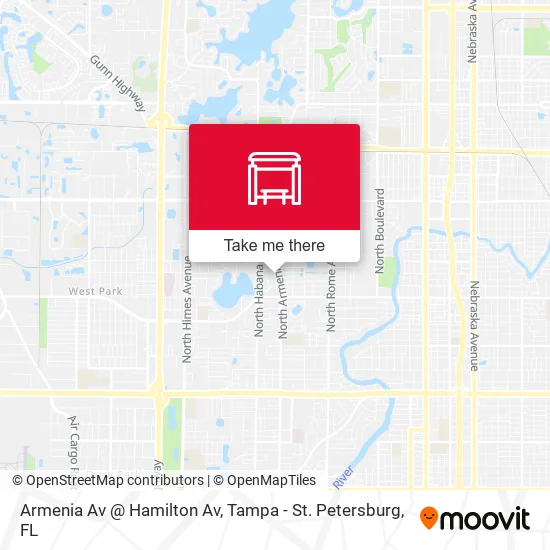 Armenia Av @ Hamilton Av map