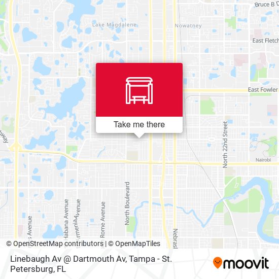 Linebaugh Av @ Dartmouth Av map