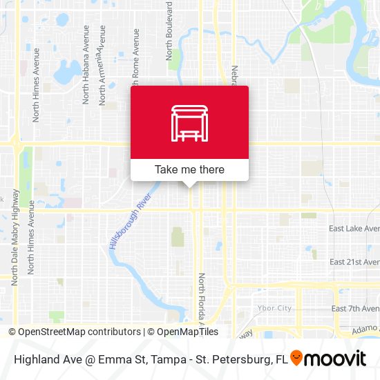 Highland Ave @ Emma St map