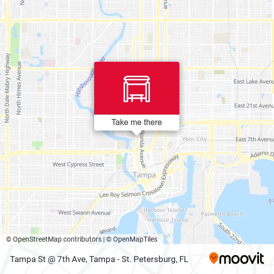 Tampa St @ 7th Ave map