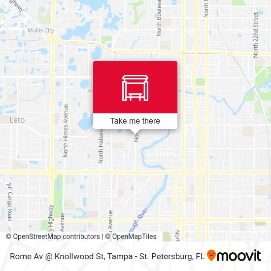 Rome Av @ Knollwood St map