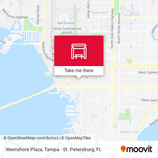 Westshore Plaza map