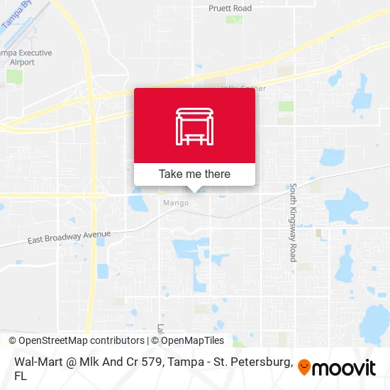 Mapa de Wal-Mart @ Mlk And Cr 579